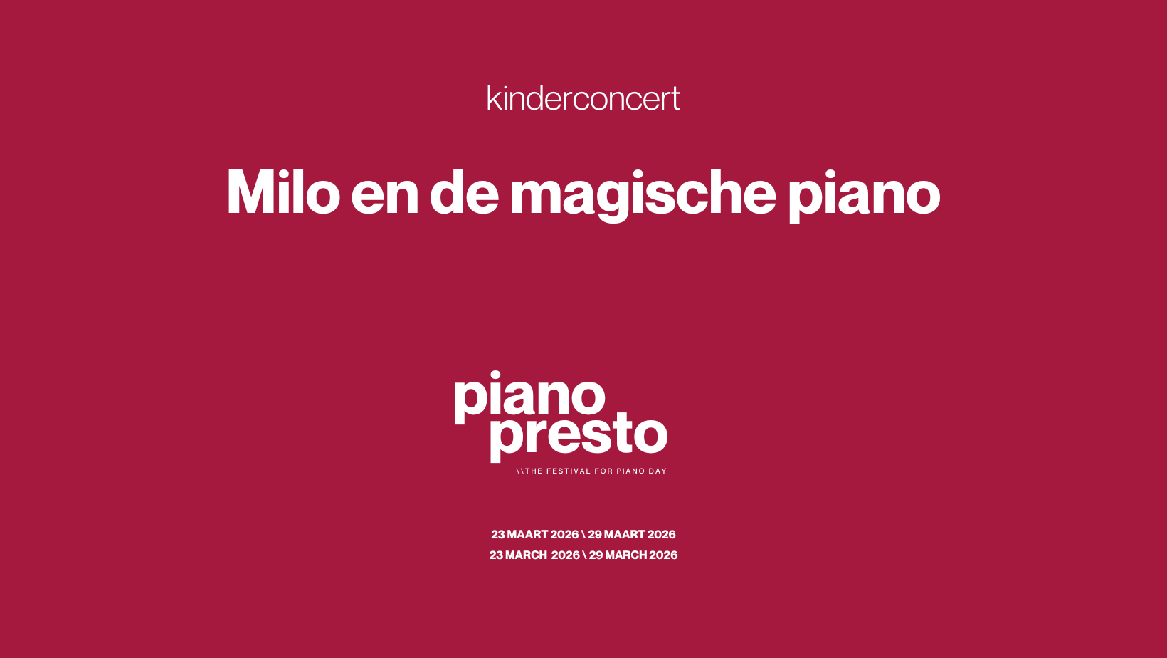 Milo en de magische piano 