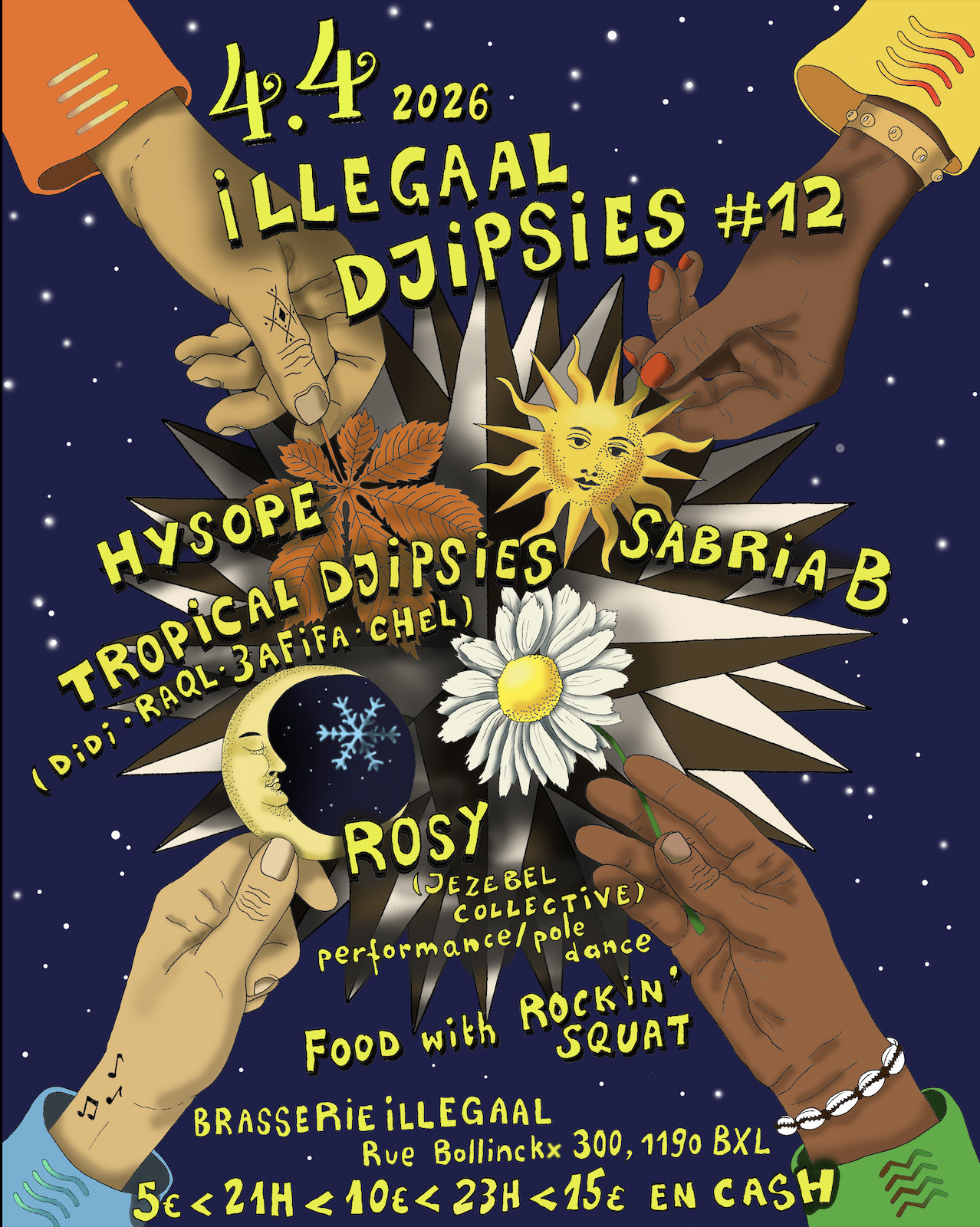 Illegaal DJipsies © 2026 Sarah Margnetti