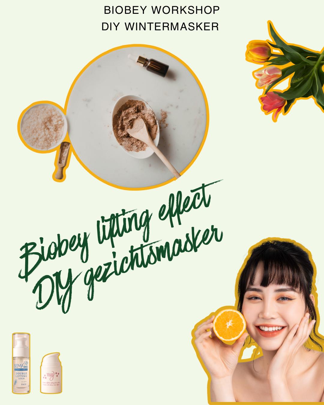 Lifting effect DIY wintermasker Biobey