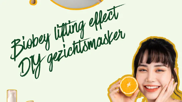 Lifting effect DIY wintermasker Biobey