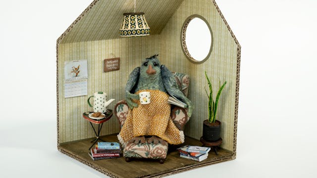 Afbeelding uit het boek 'Albert de nestelaar'