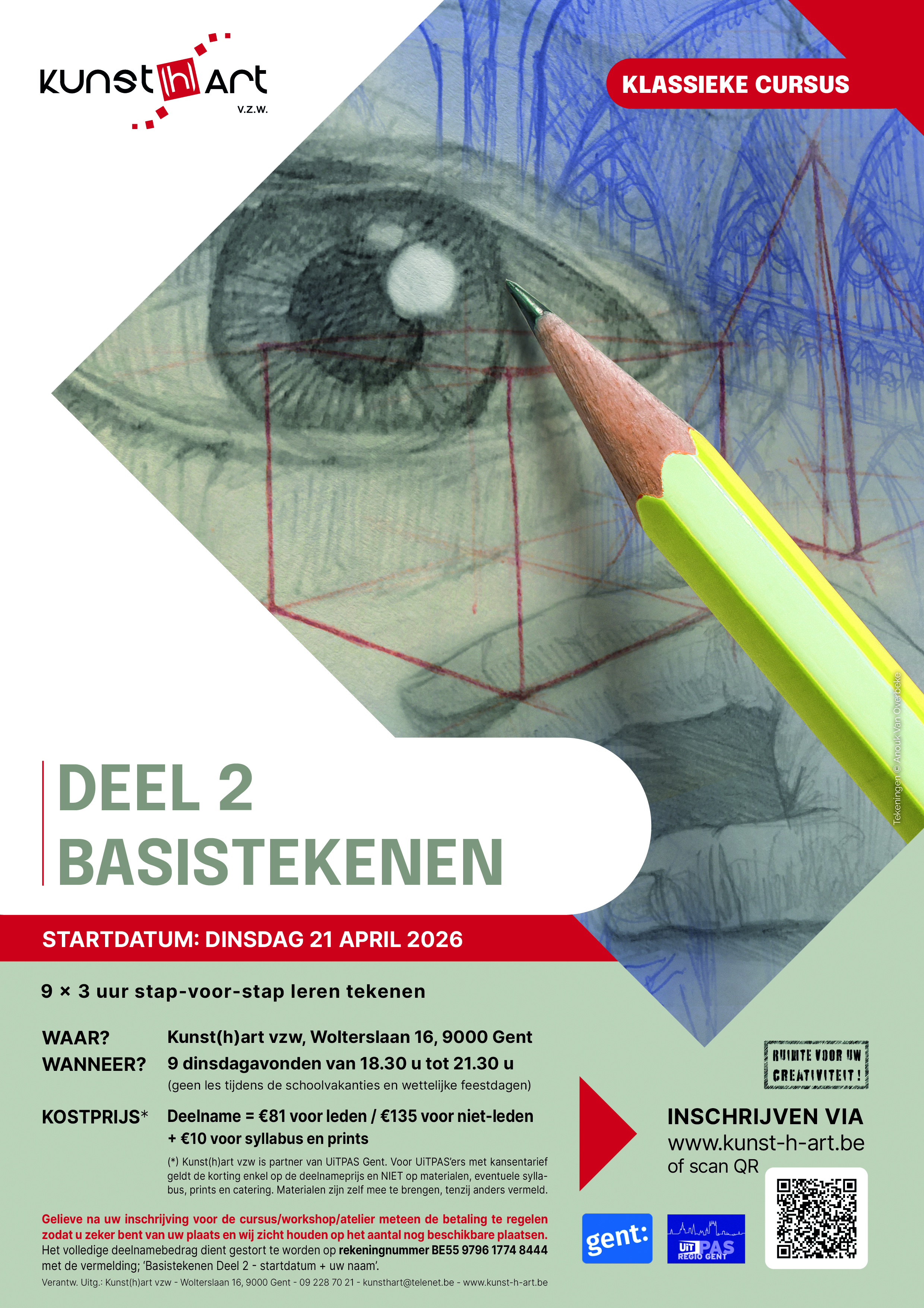 Affiche Basistekenen Deel 2