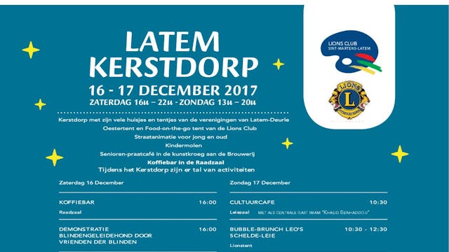 Programma Kerstdorp