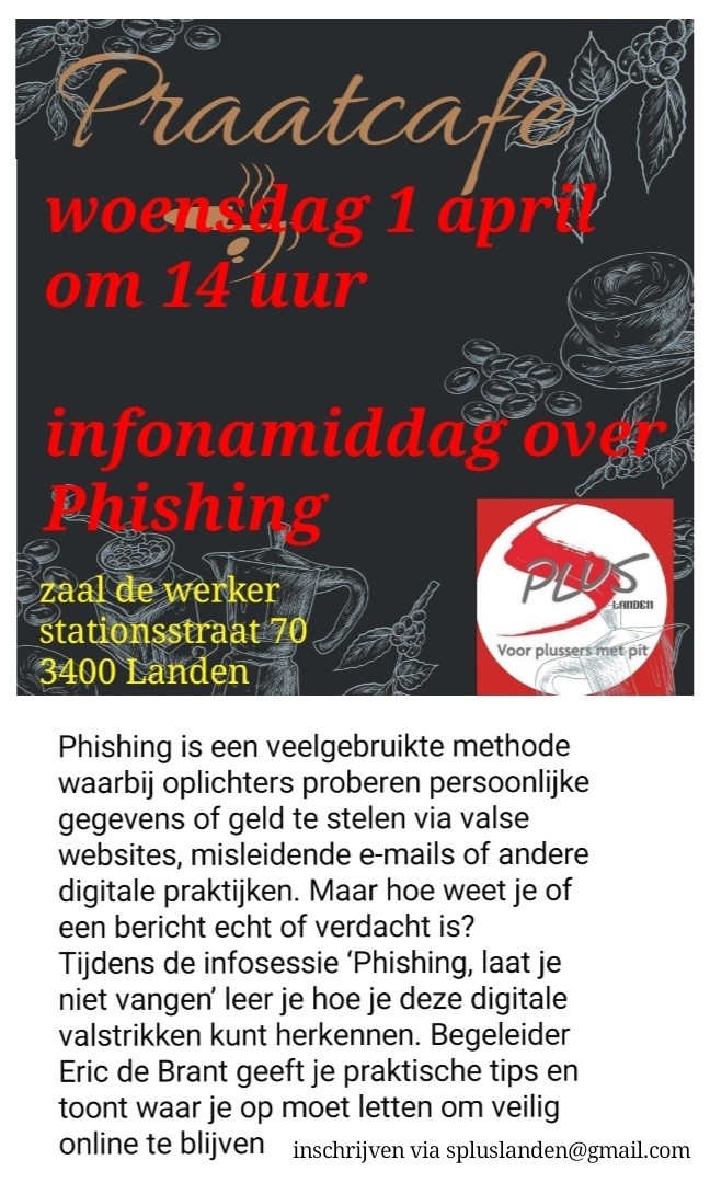 Infosessie phishing