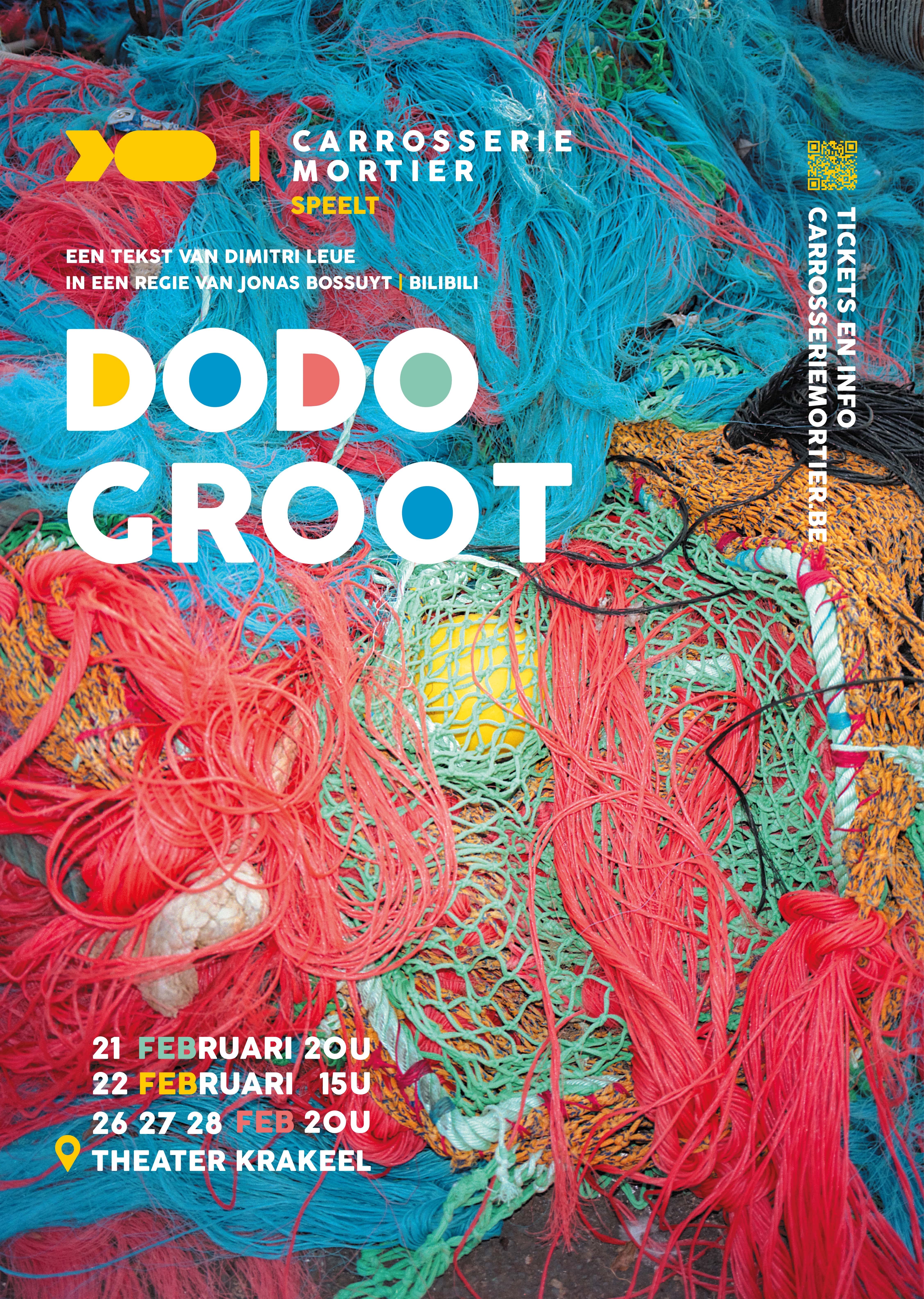 Poster Dodo Groot