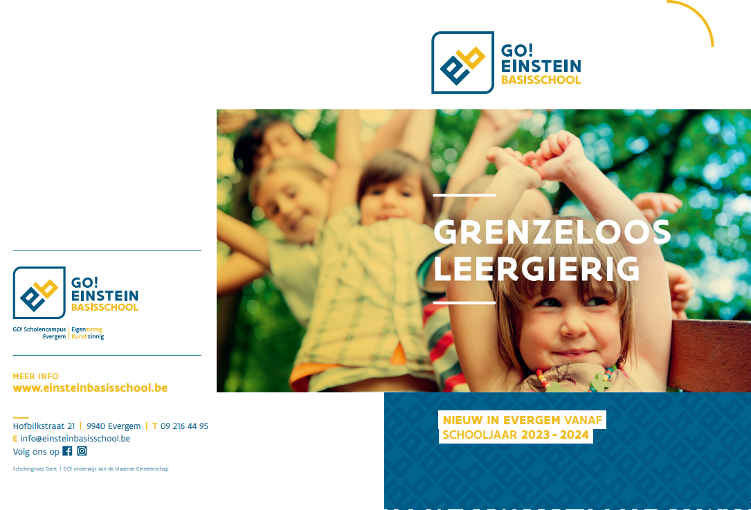 Grenzeloos leergierig op GO! Einstein Basisschool