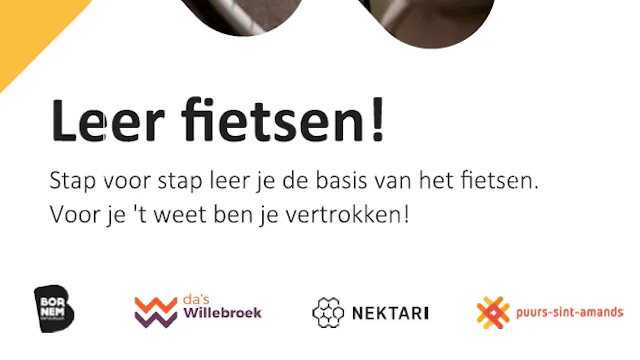 leer fietsen