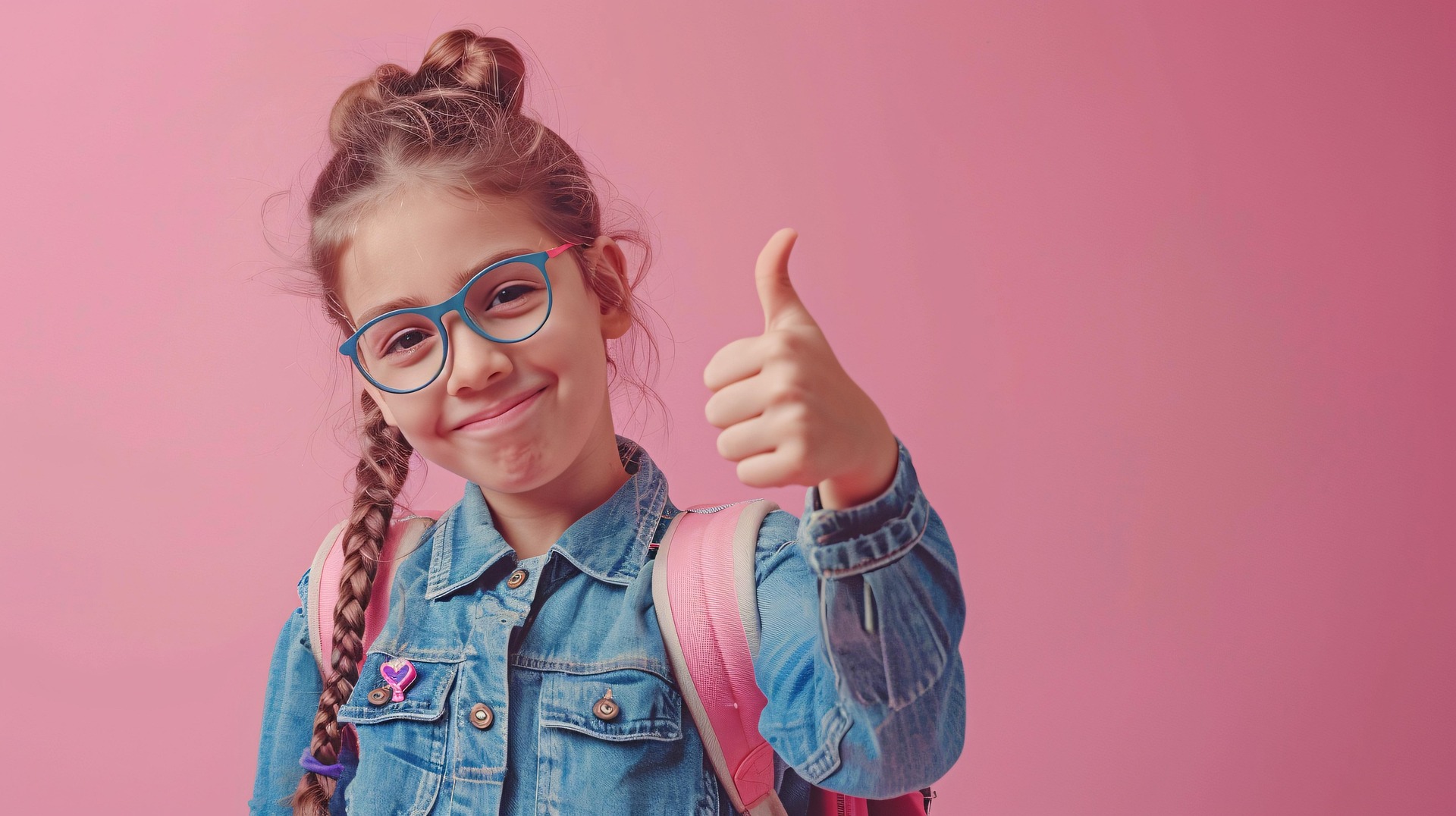 meisje met boekentas