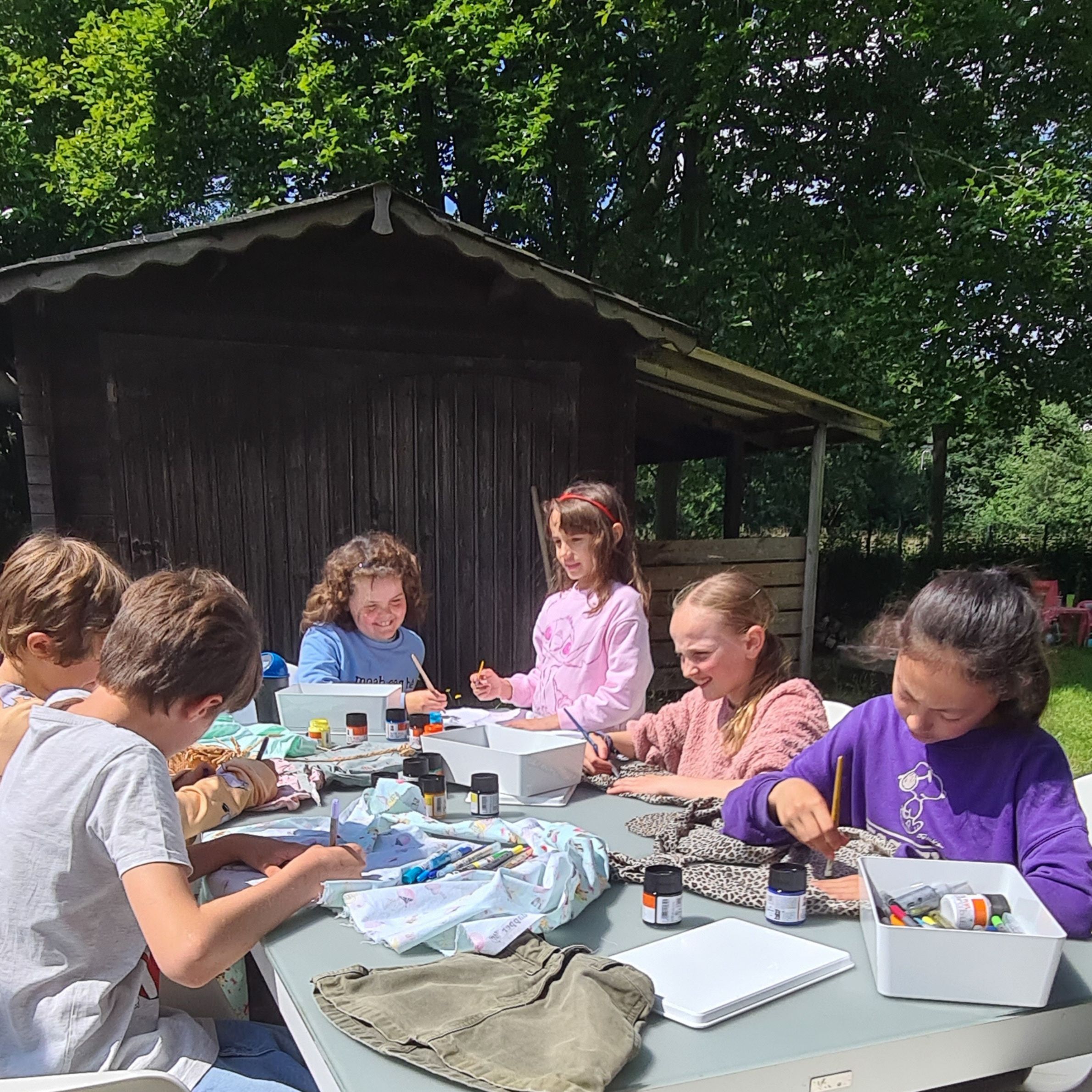 Knutselen en schilderen