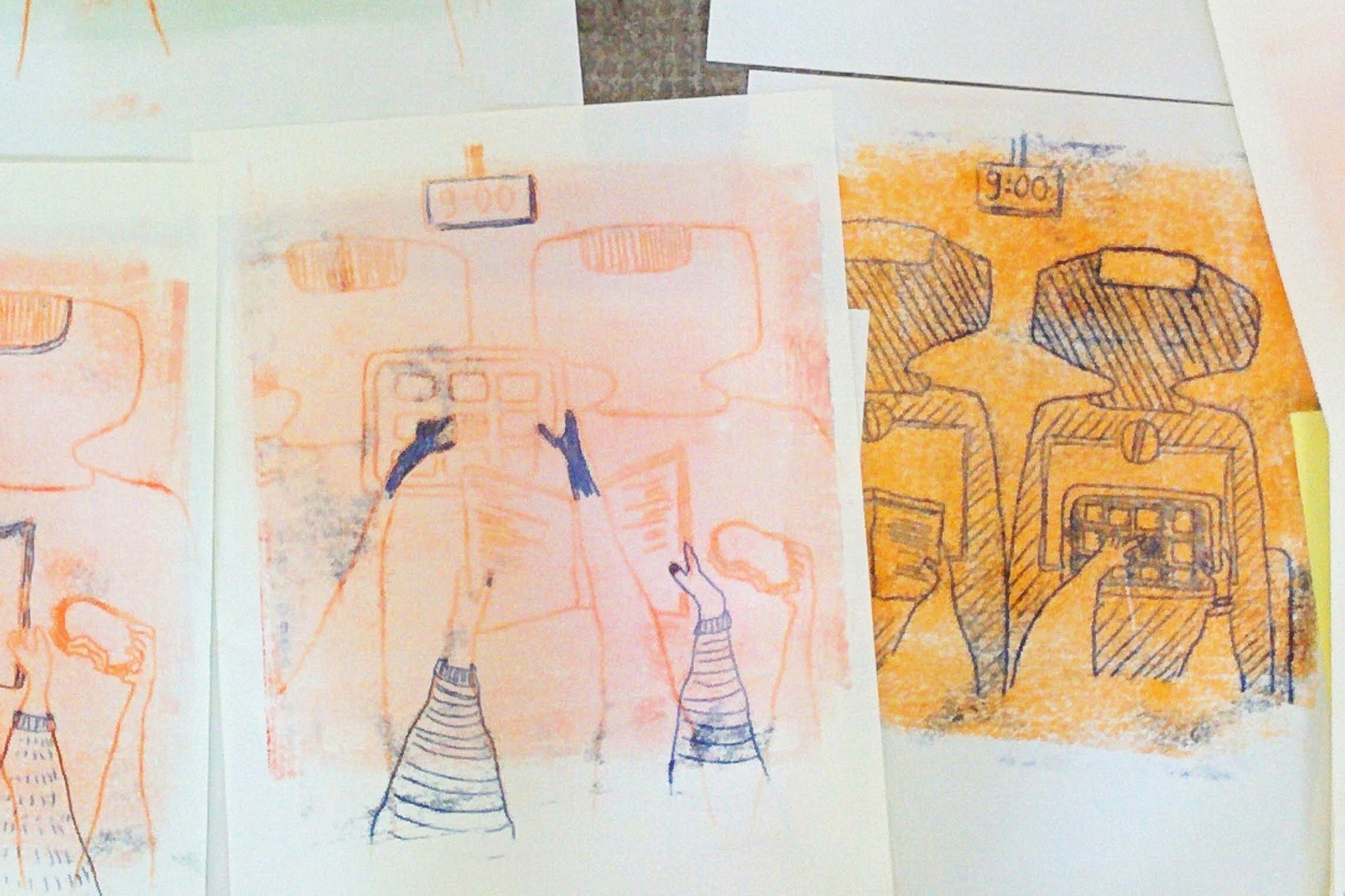 Monotype: zines maken