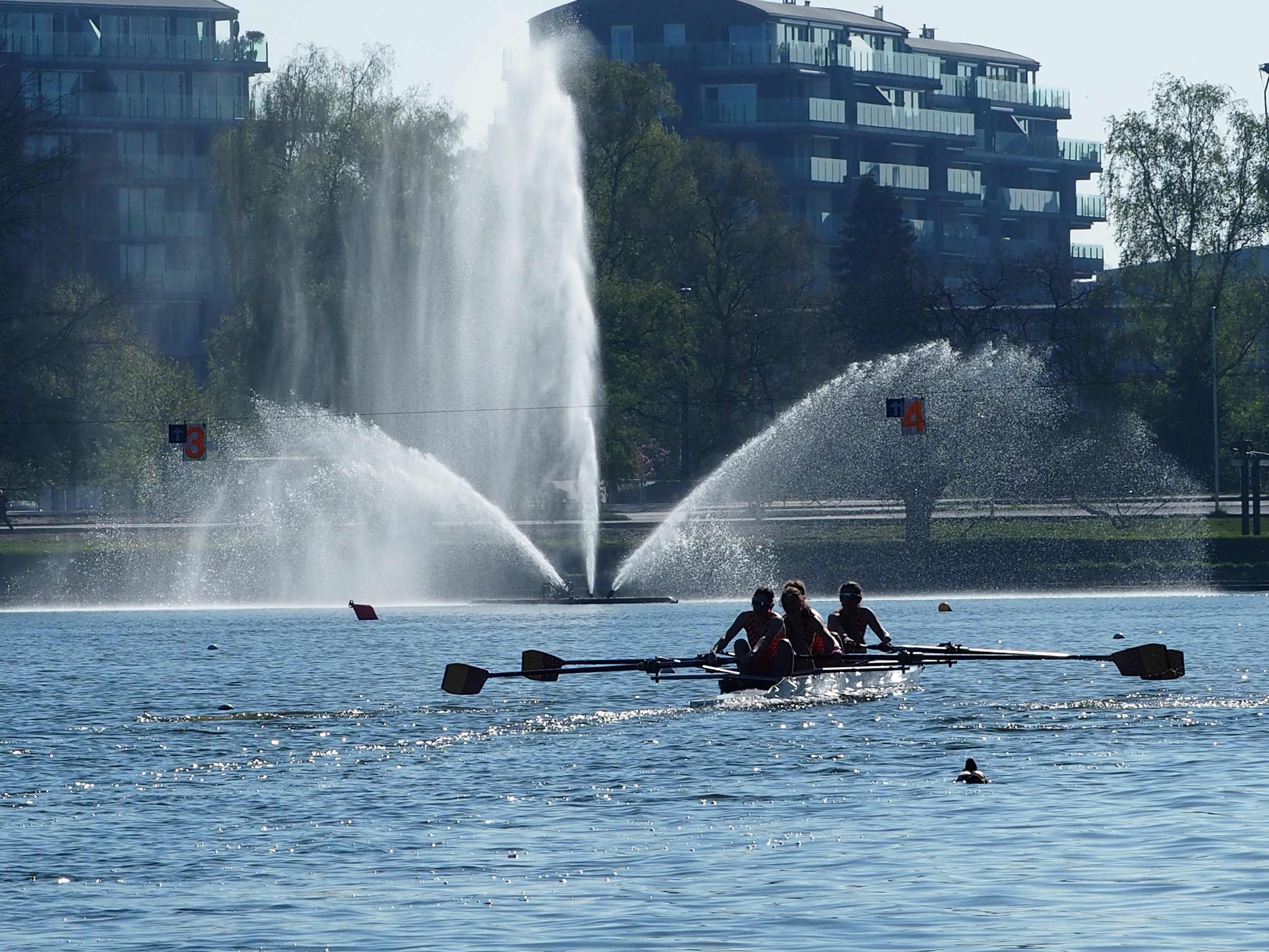 Fontein aan de Watersportbaan