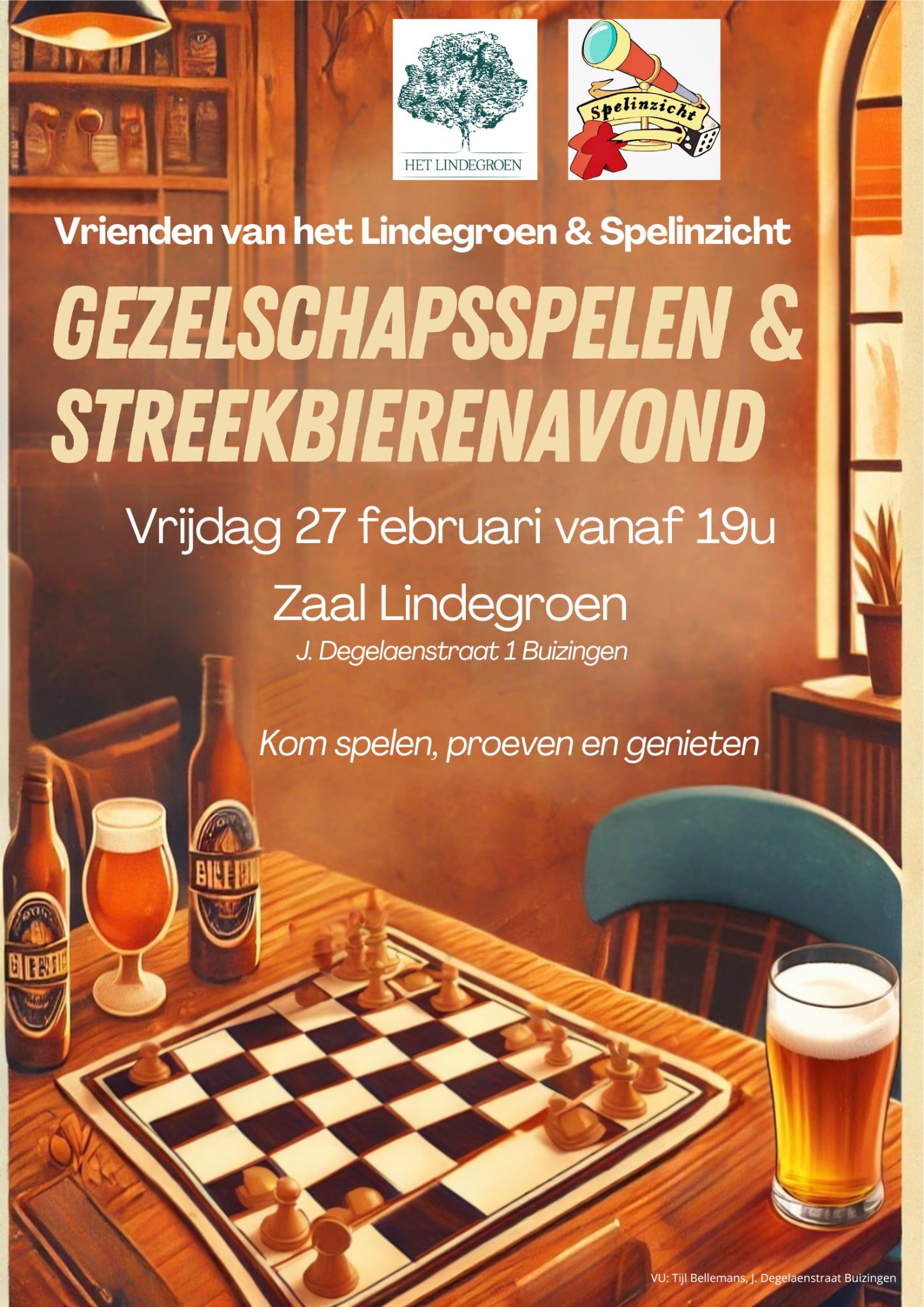 Gezelschapsspelen en Streekbierenavond