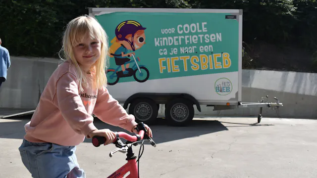 Uitleenmoment Fietsbieb lokeren