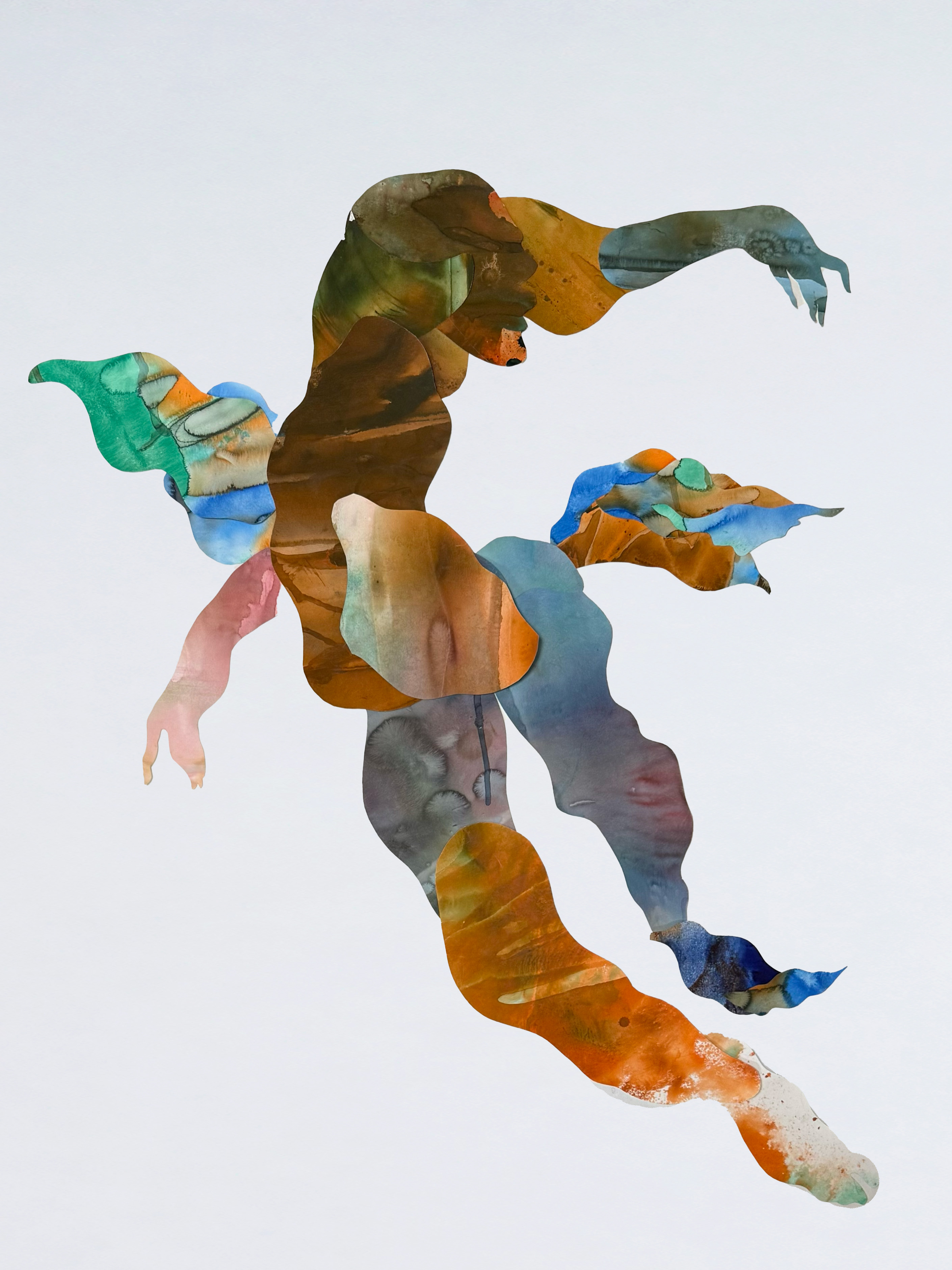 Ousmane Bâ, Le corps qui refuse la chute, 2025