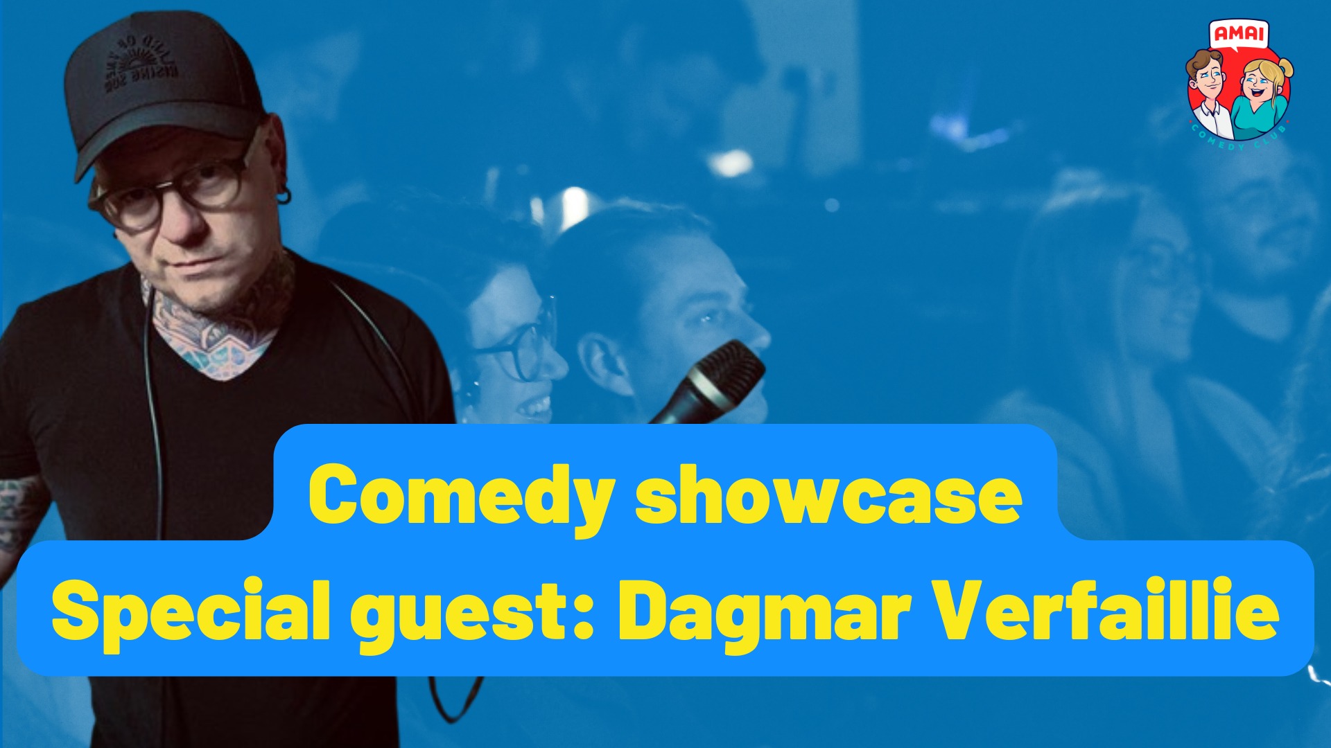 Comedy showcase Dagmar Verfaillie