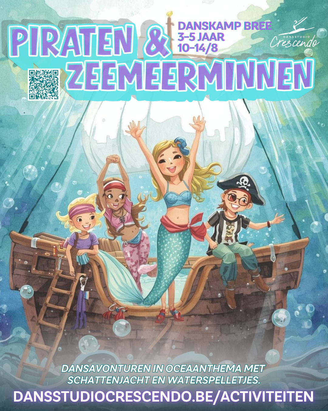 Piraten en Zeemeerminnen danskamp