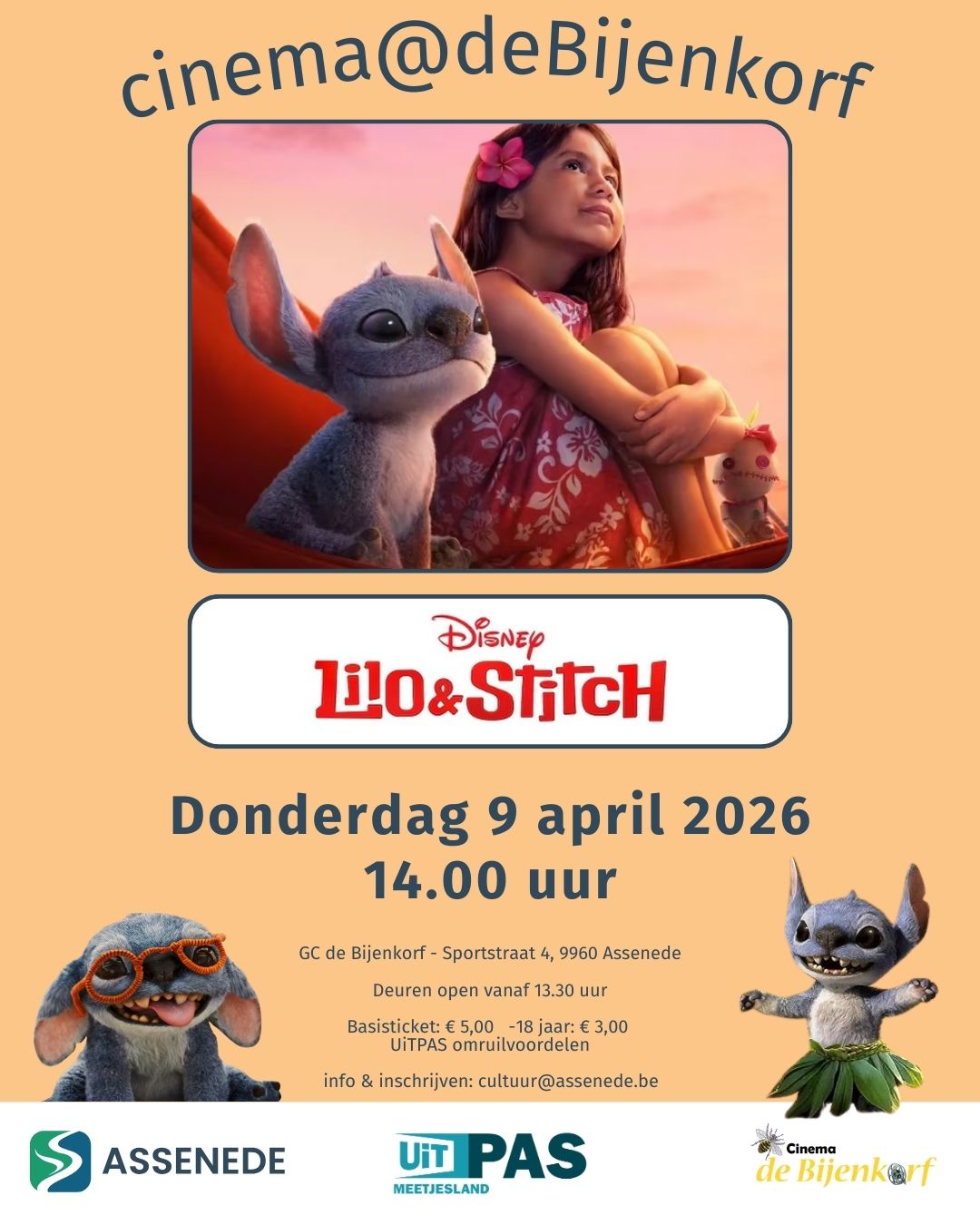 Affiche Lilo & Stitch 09.04.2026