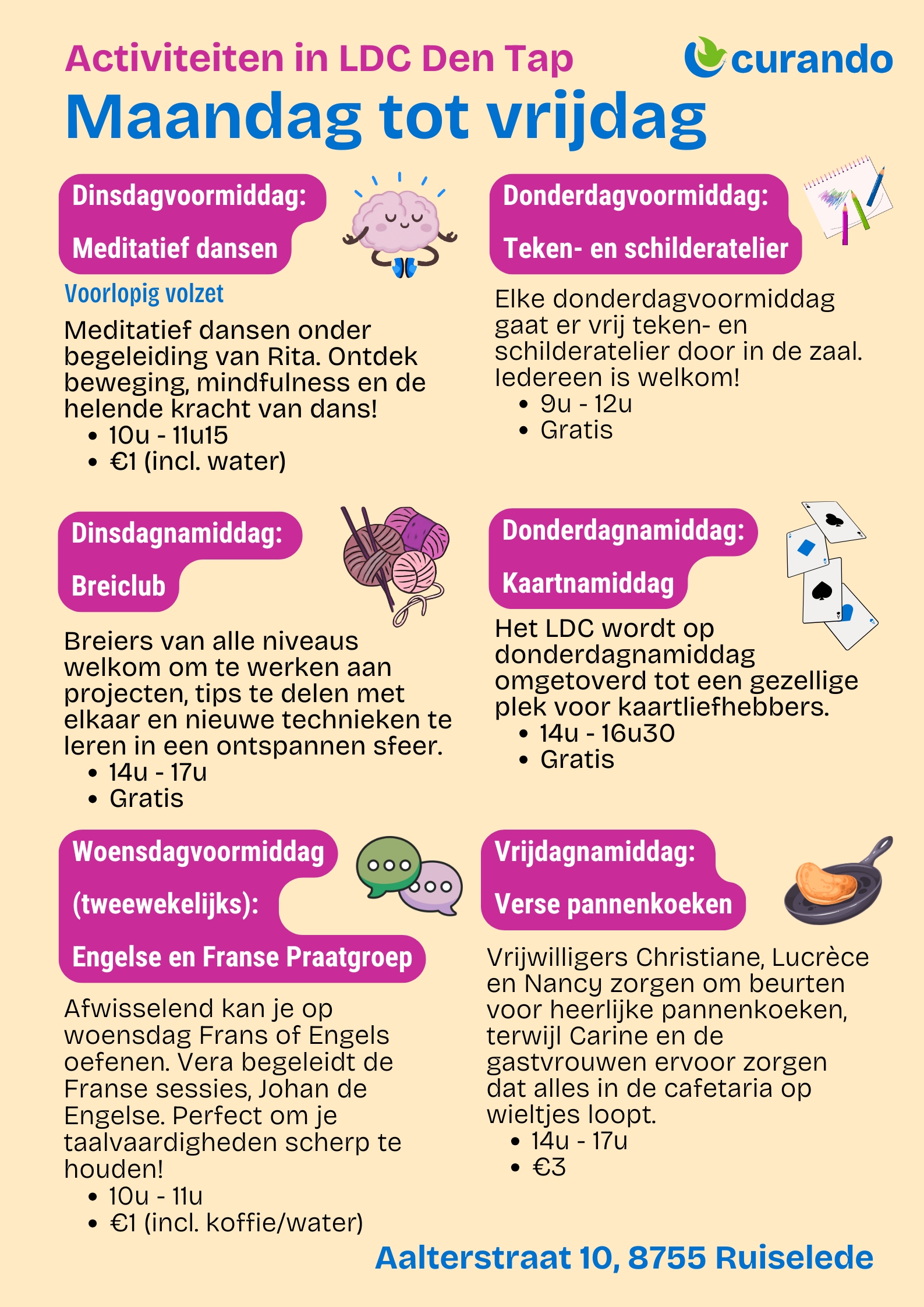 Wekelijks aanbod LDC DT