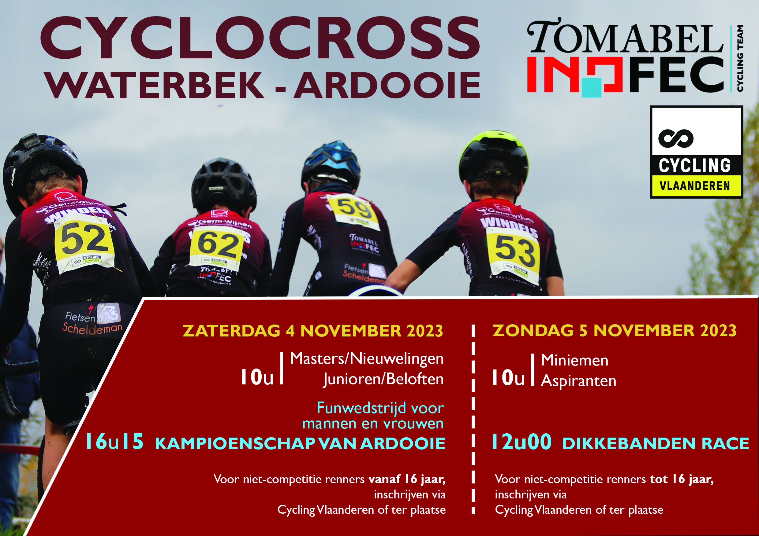 Cyclocross Tomabel Inofec - Kampioenschap van Ardooie in Ardooie ...