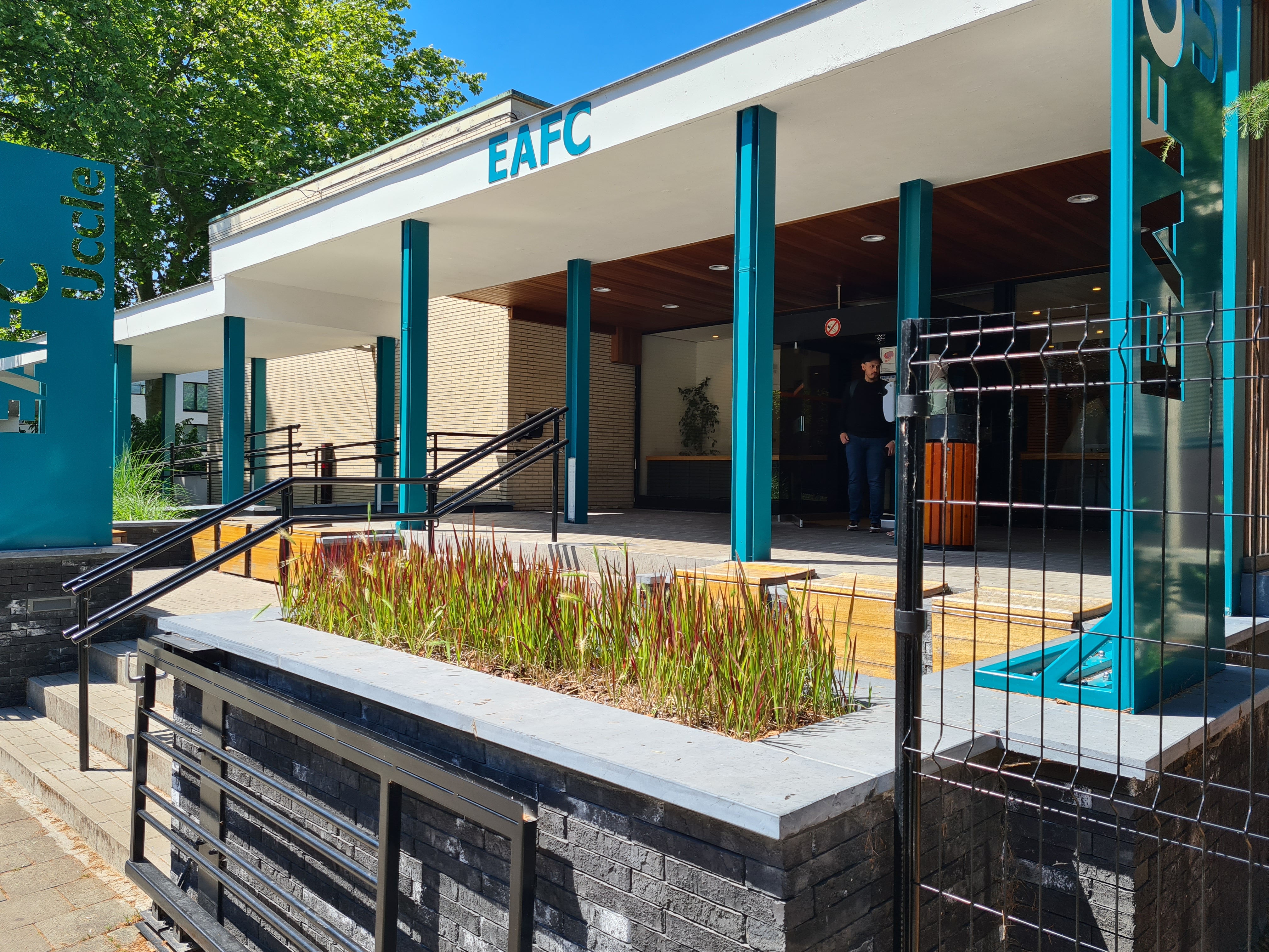 Entrée de l'EAFC-Uccle
