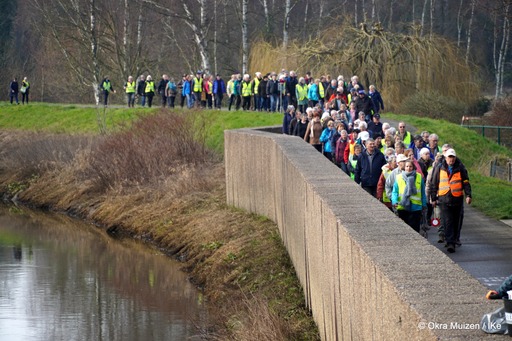 Telkens samenkomst en vertrek vanuit Muizen-Dorp. 