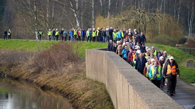 Telkens samenkomst en vertrek vanuit Muizen-Dorp.