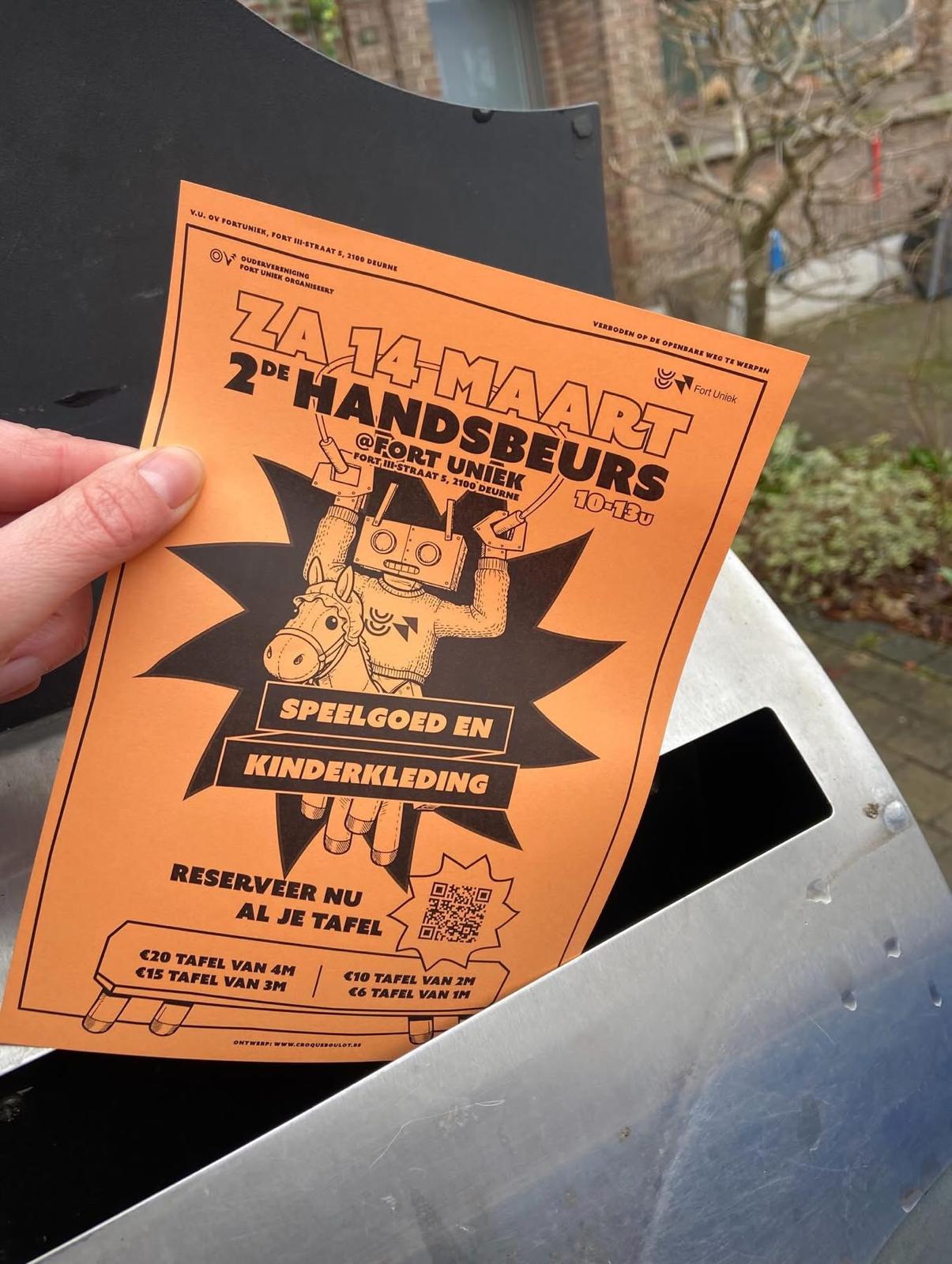 Tweedehandsbeurs Fort Uniek