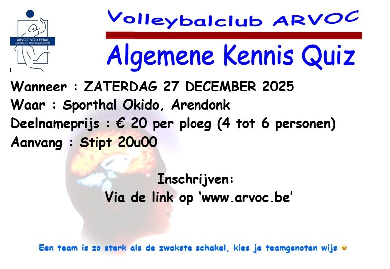 Arvoc Algemene Kennis Quiz