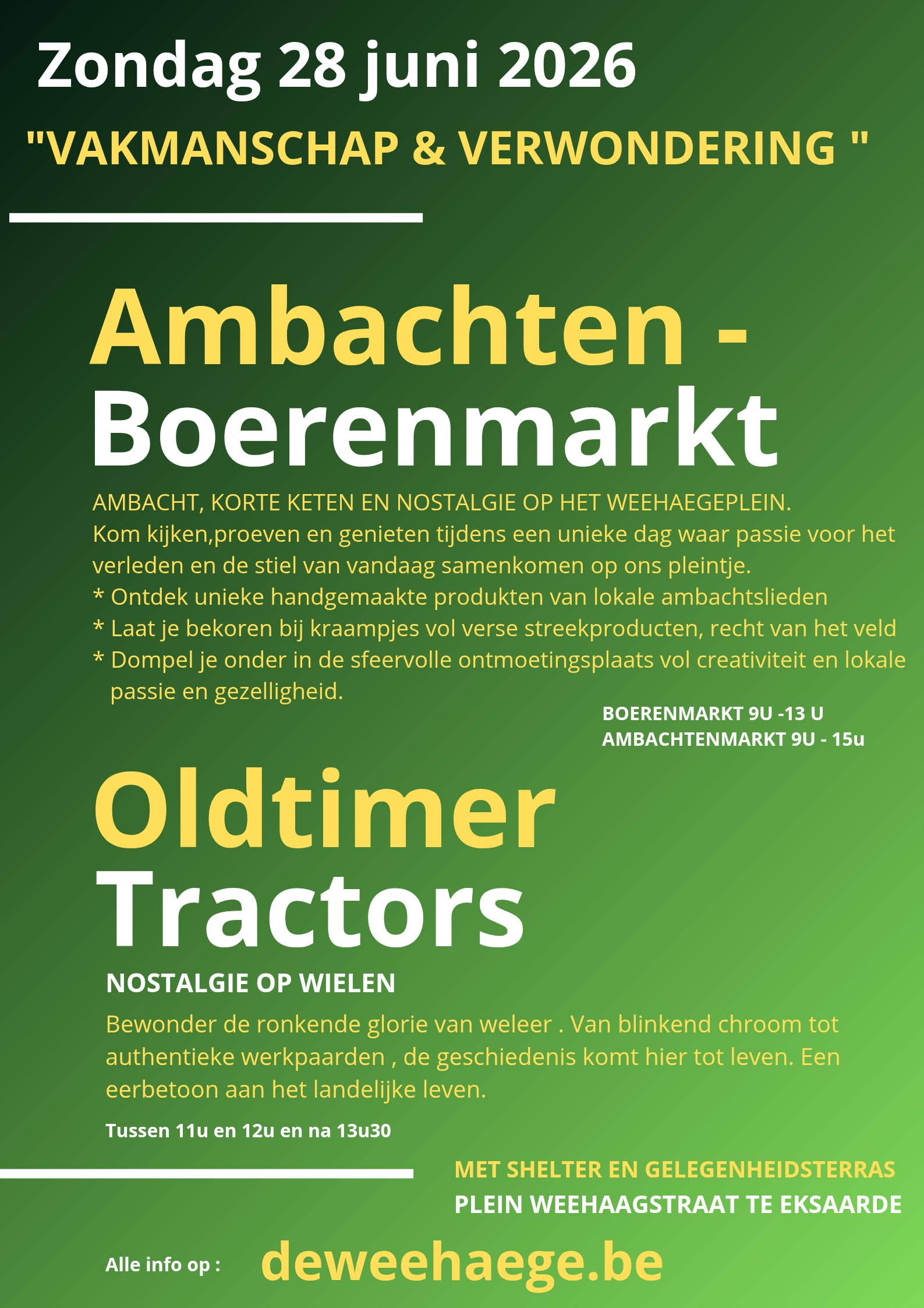 Vakmanschap en verwondering 