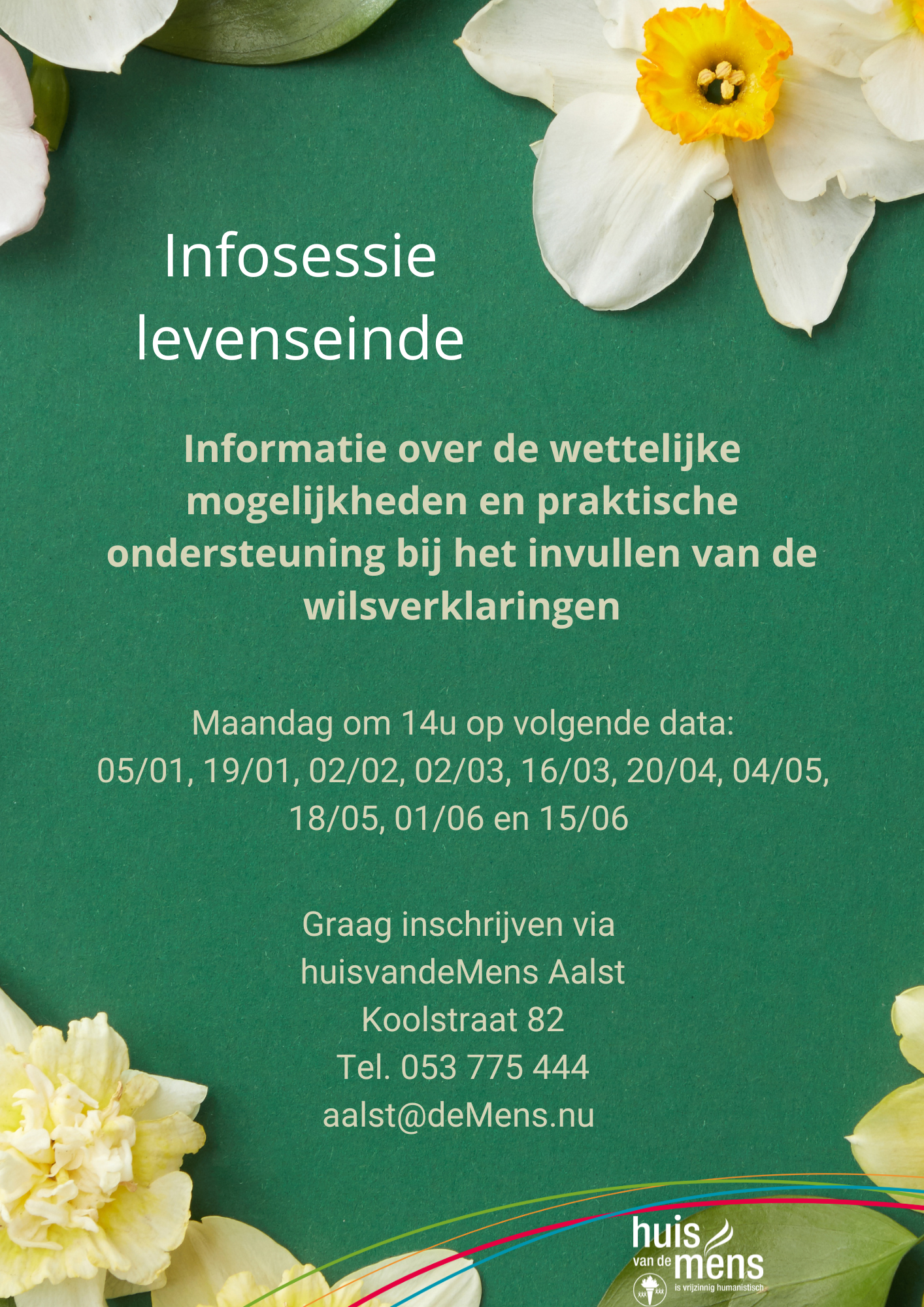Infosessies levenseinde