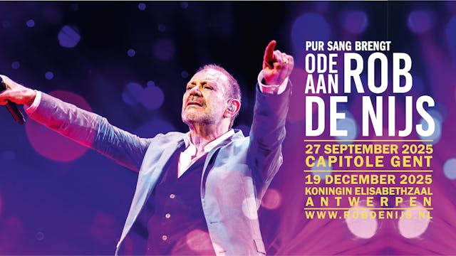 Pur Sang brengt Ode aan Rob De Nijs