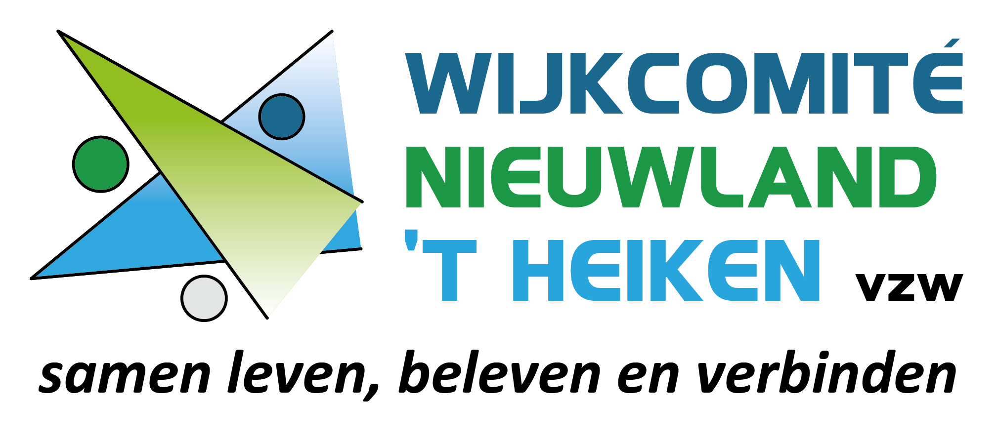 Logo Wijkcomité Nieuwland - 't Heiken vzw