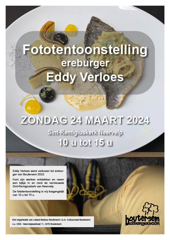 Fototentoonstelling Eddy Verloes