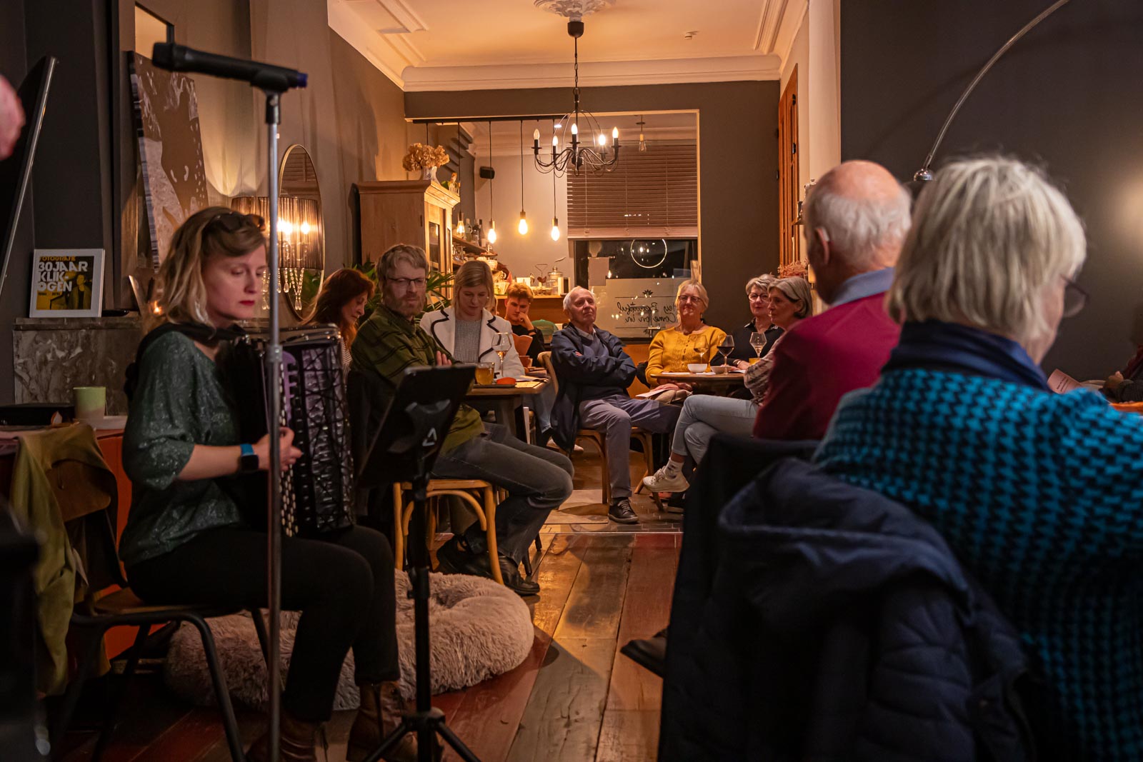 Rustig genieten van muziek en poëzie