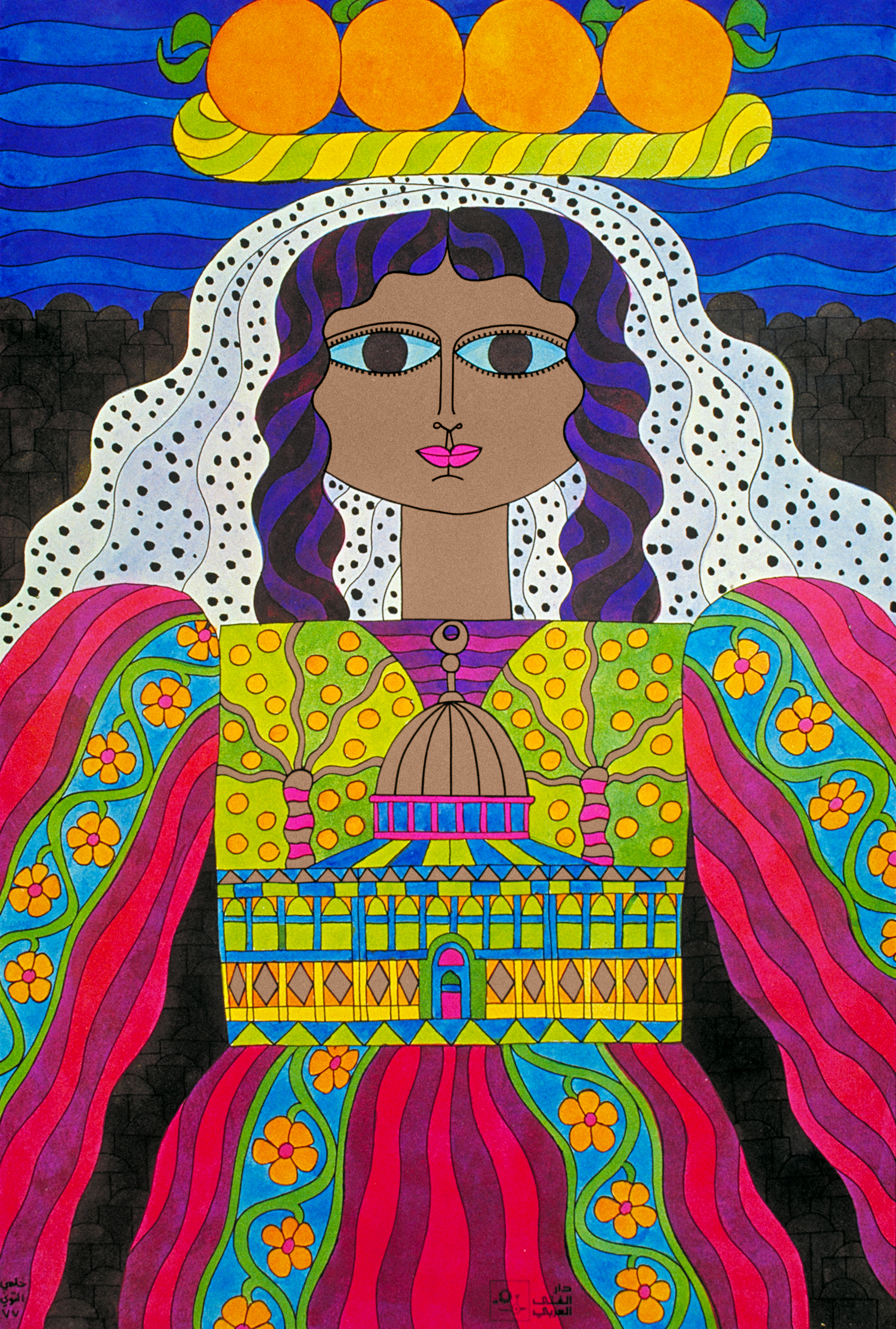 Campagnebeeld Embroidering Palestine