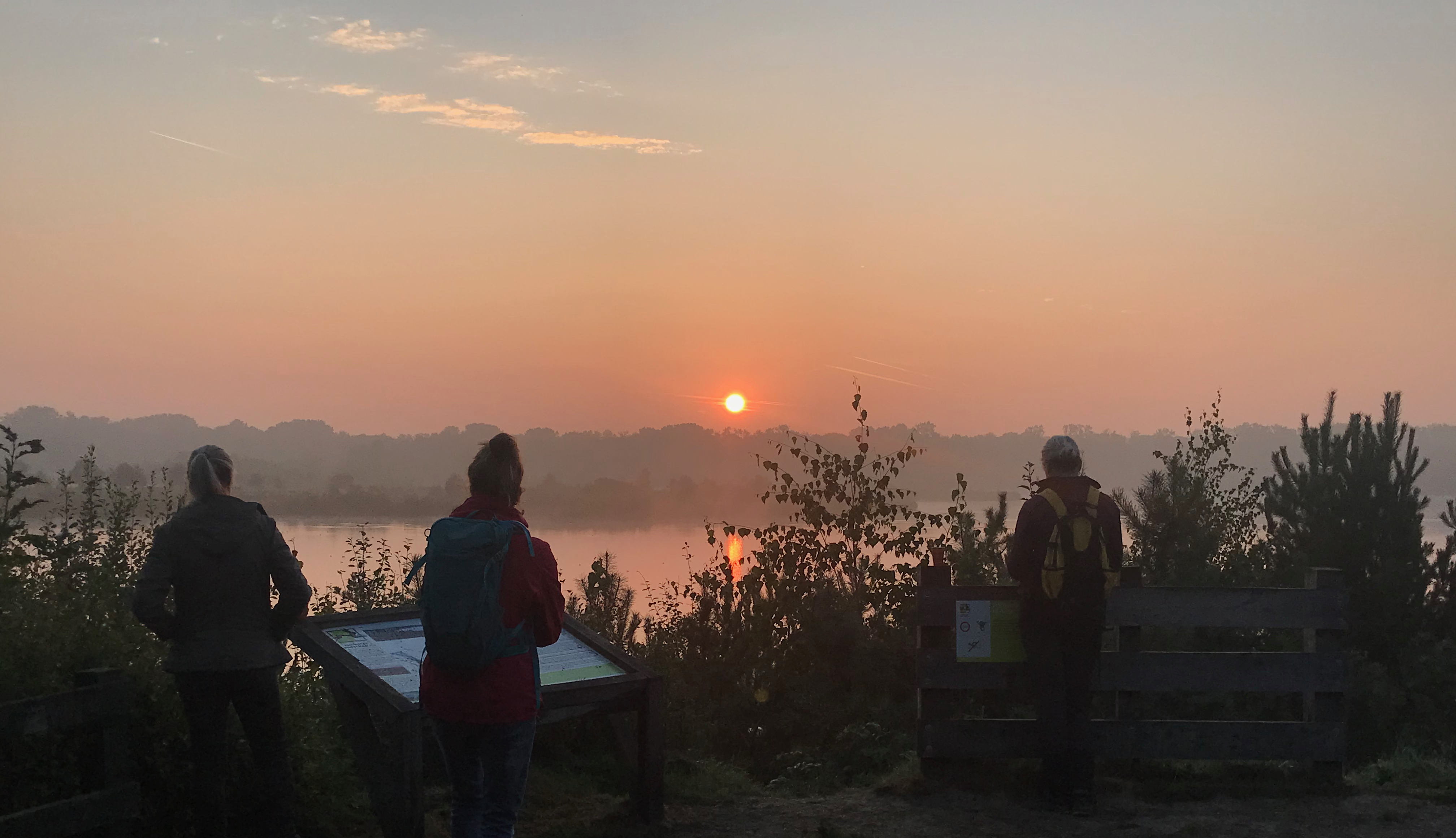 Zonsopgang boven Bergerven