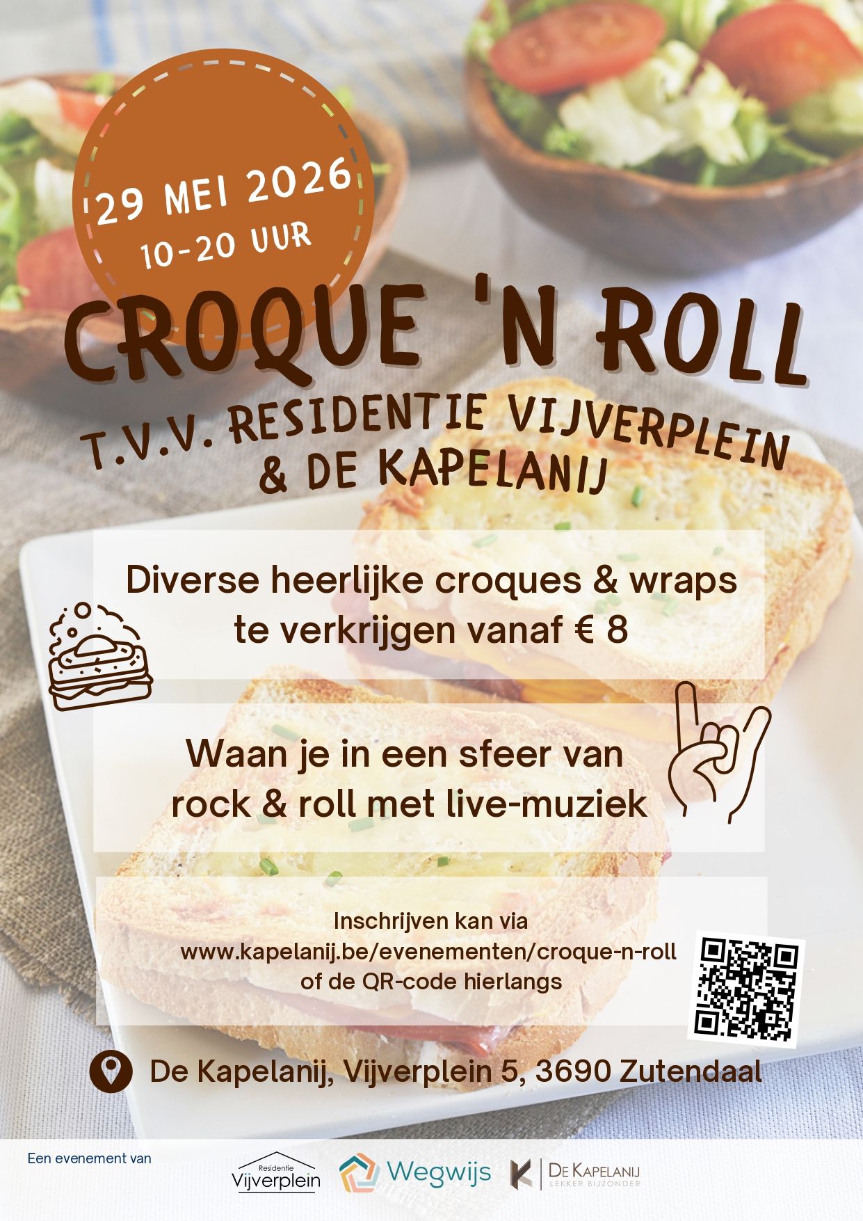 Affiche Croque 'n Roll 2026