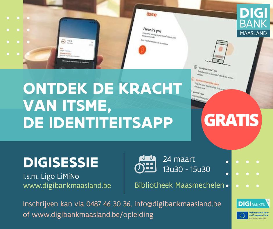 Digisessie: itsme