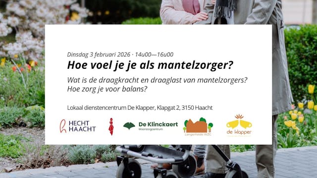 Familiegroep Dementie Haacht - 3 februari 2026