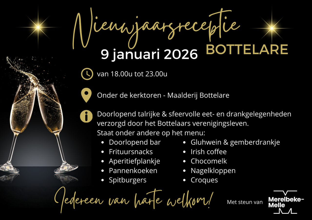 nieuwjaarsdrink Bottelare
