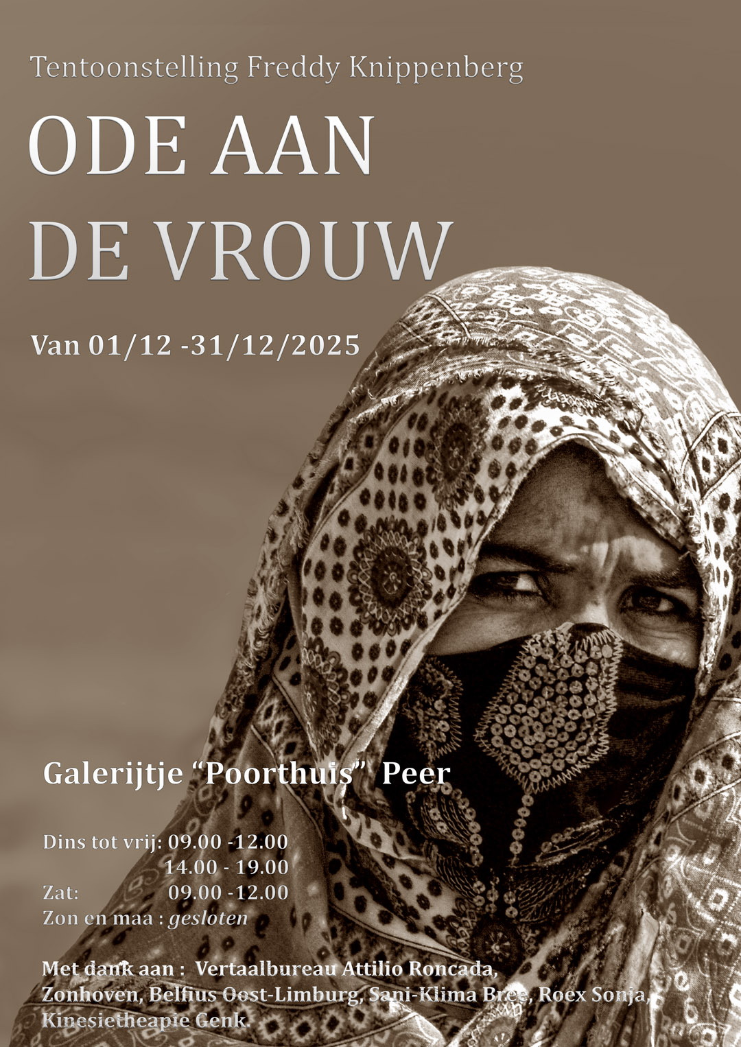 De context, het verhaal, de emotie maar zeker ook de sterkte van elke vrouw wordt opgezocht in de foto’s. Als dusdanig wordt dus  het leven zelf vanuit het perspectief van de vrouw in al haar diversiteit getoond.