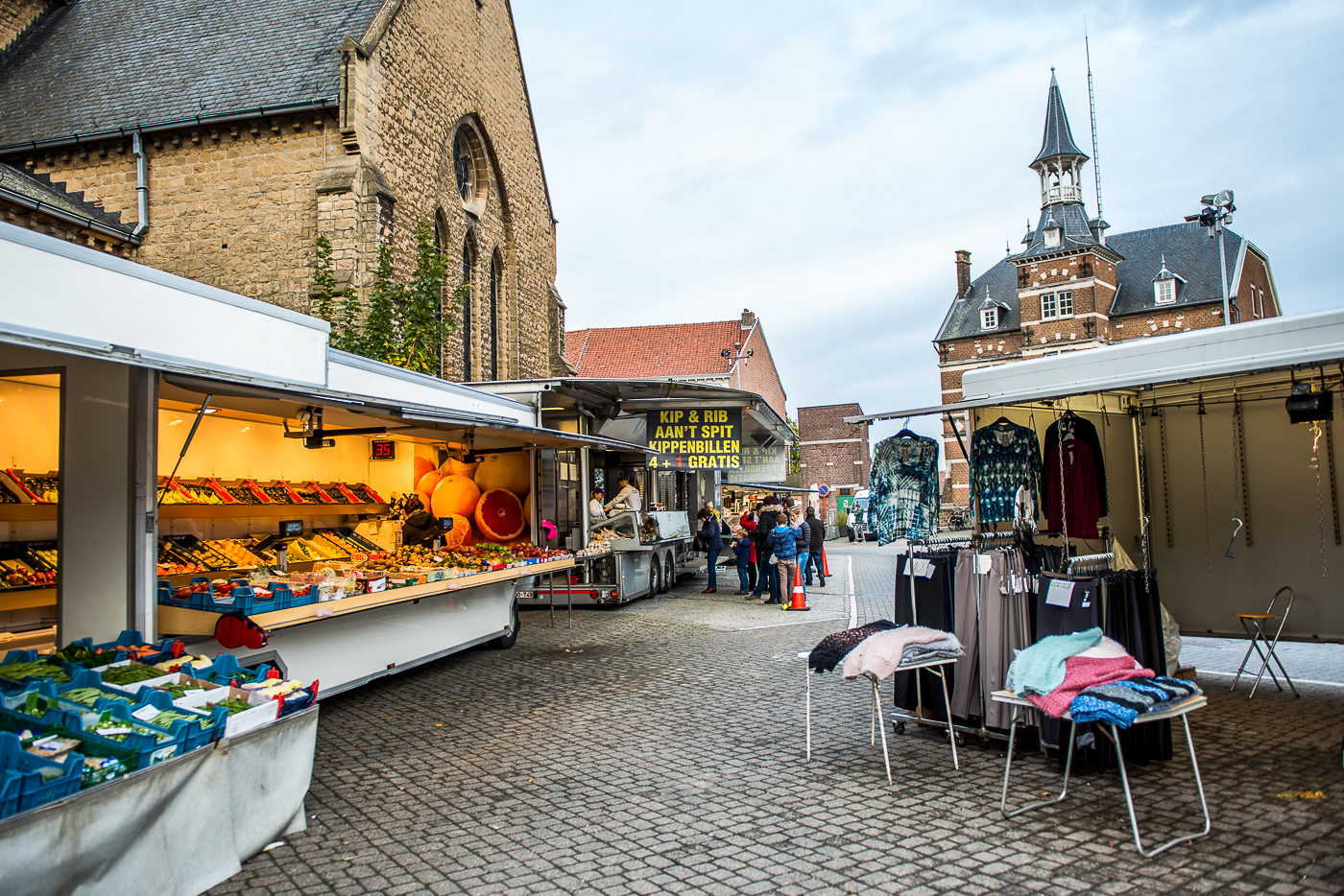 wekelijkse markt Boortmeerbeek