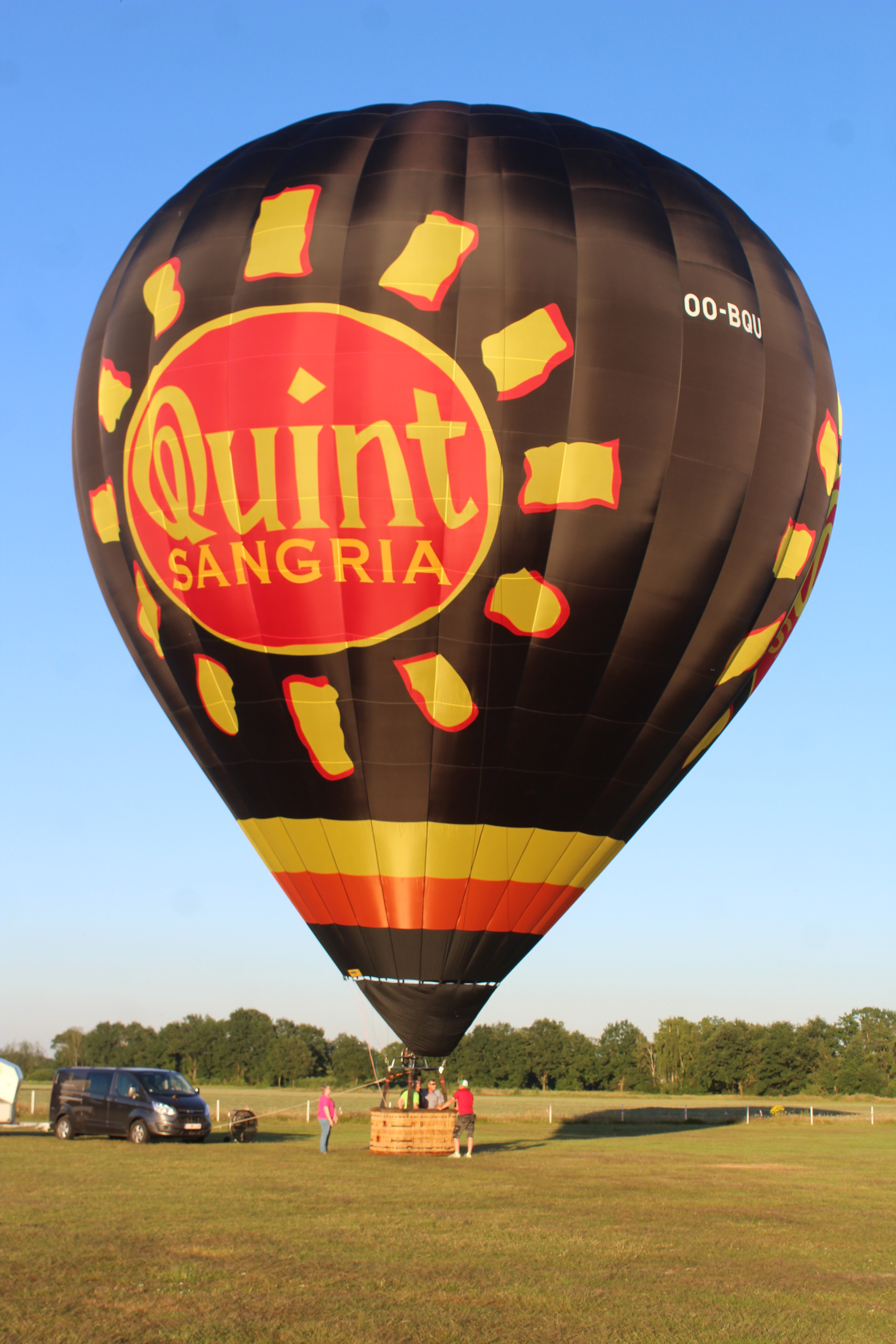 Ballonvaart vanuit West-Vlaanderen met C-Air