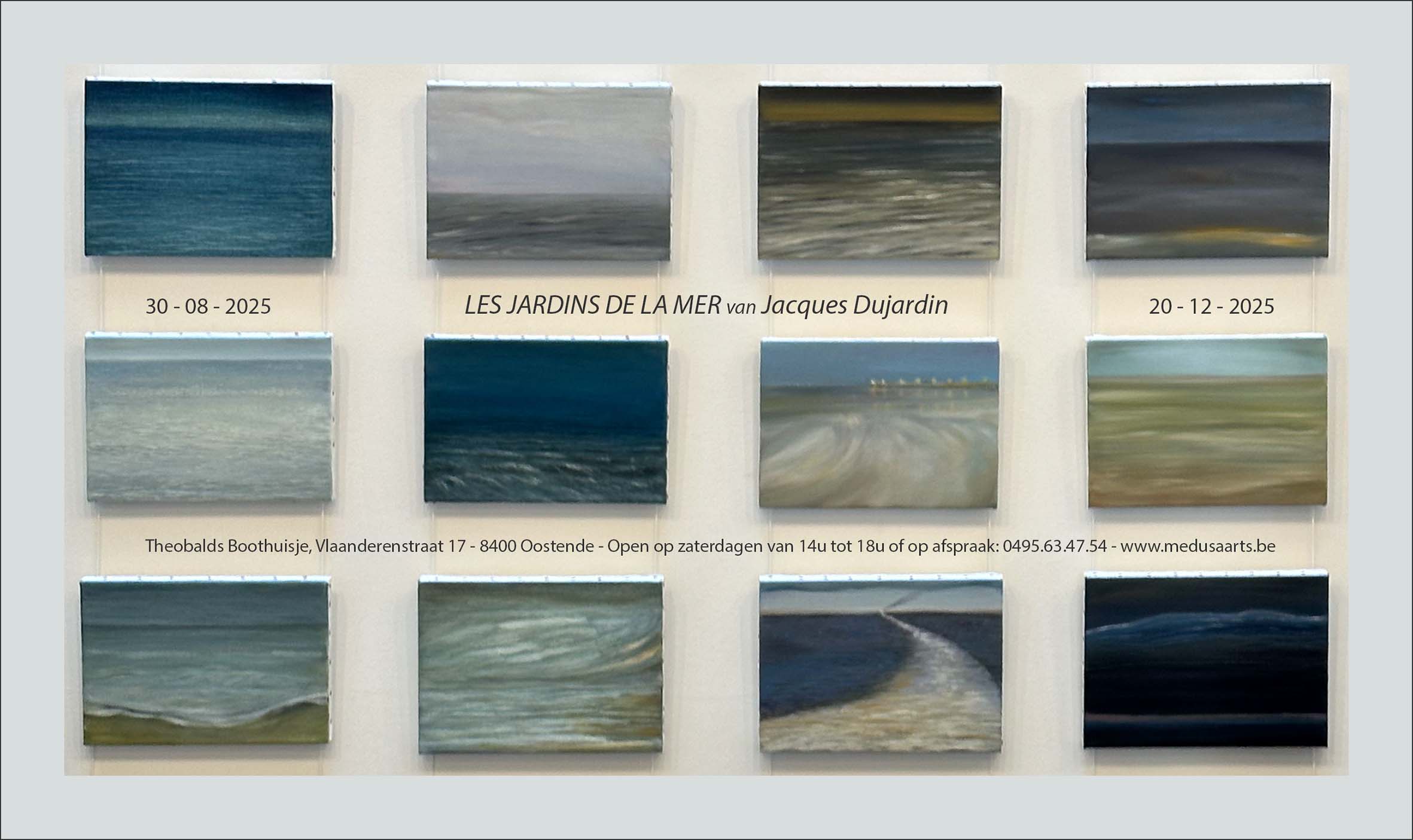 Expo Jacques Dujardin in Theobalds Boothuisje Oostende