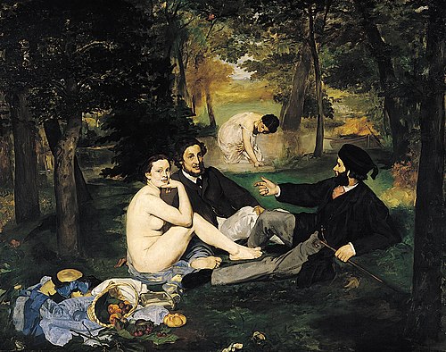 Le dejeuner sur l'herbe - Manet