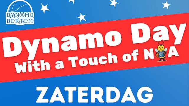 Affiche Dynamo Day - With a Touch of NBA