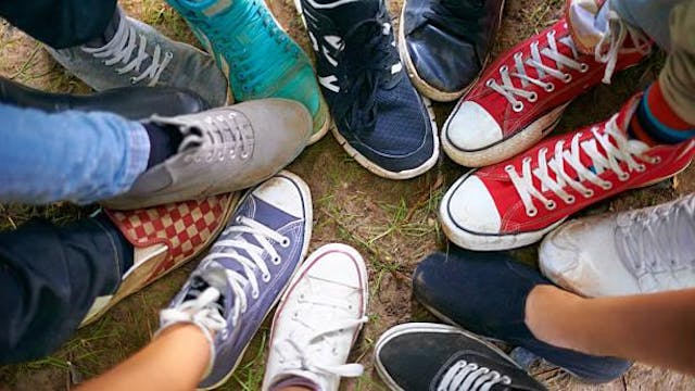 sterk in je schoenen