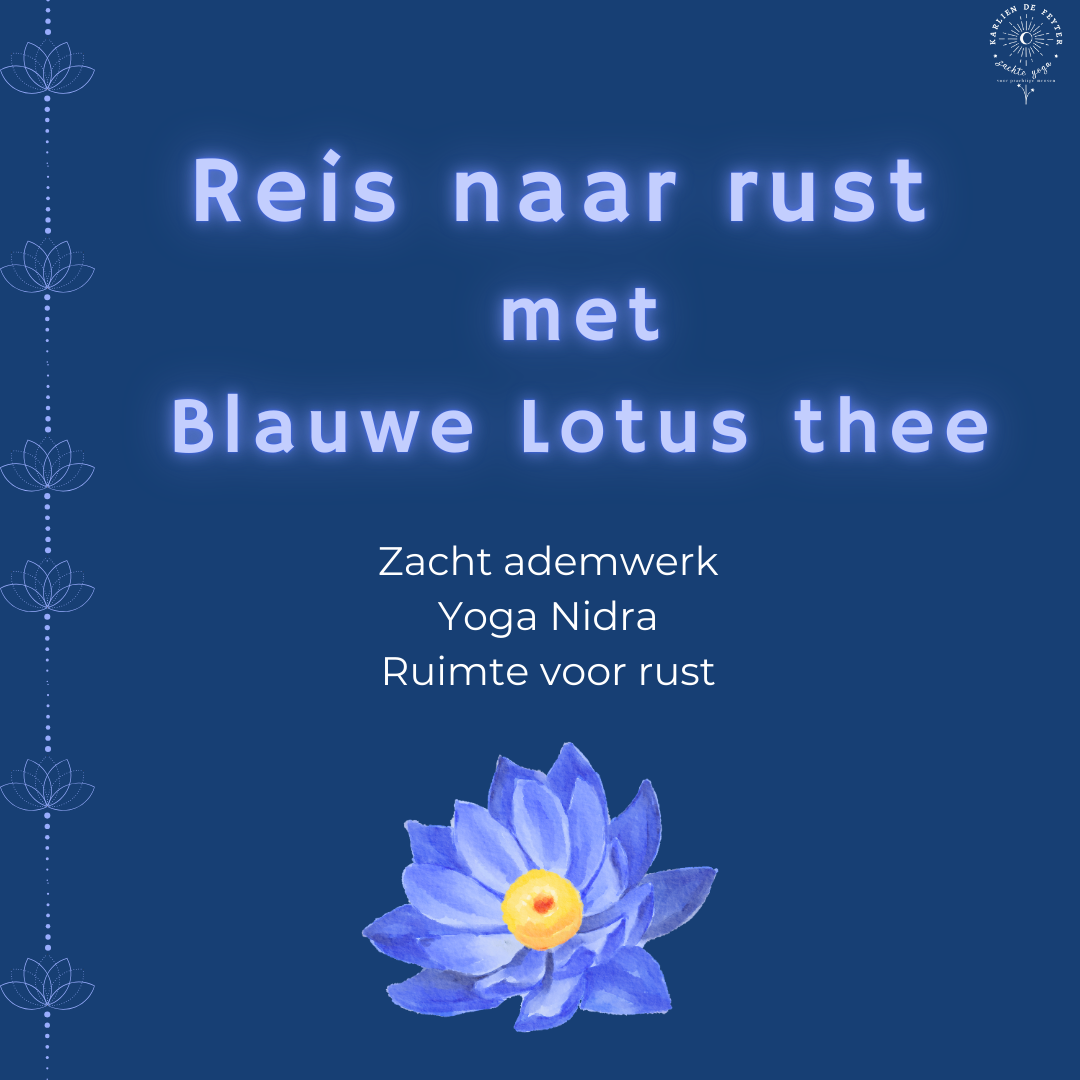 Reis naar Rust met Blauwe Lotus