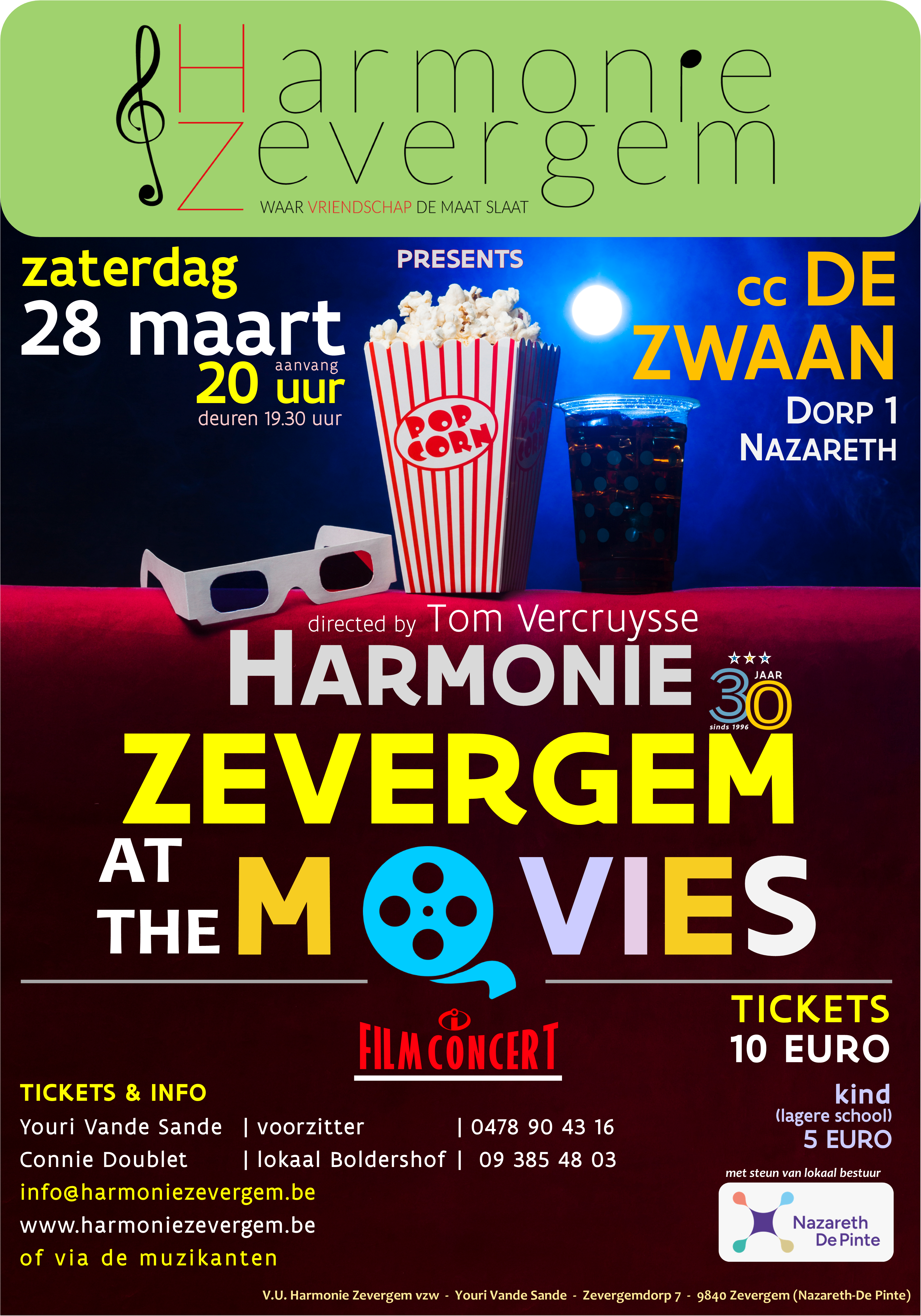 Affiche filmconcert: HZ at the MOVIES