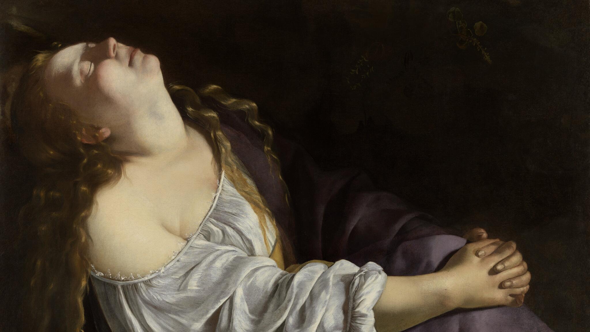 Maria Magdalena, Marie Madeleine en extase par Artemisia Gentileschi